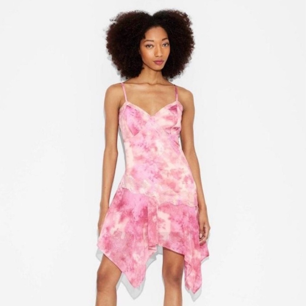 Wild Fable Asymmetrical Pink Dress